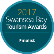 Swansea Bay Tourism Award Finalist 2017